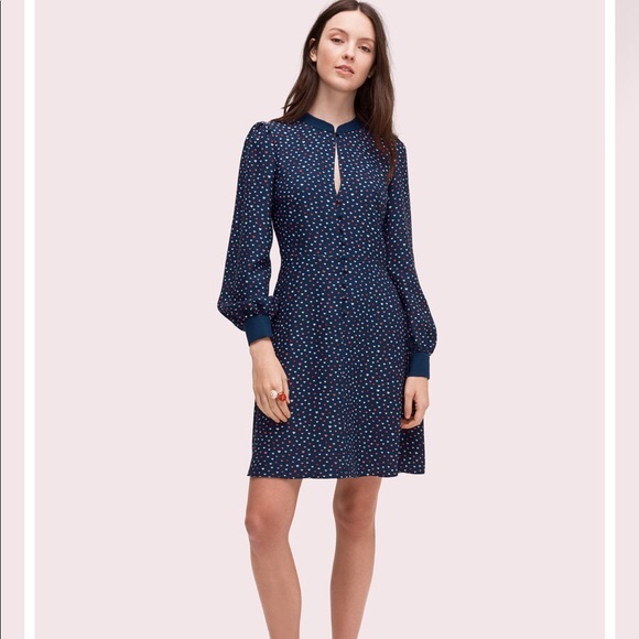 NWOT Kate Spade Lip Print Dress 4 - Picture 5 of 5